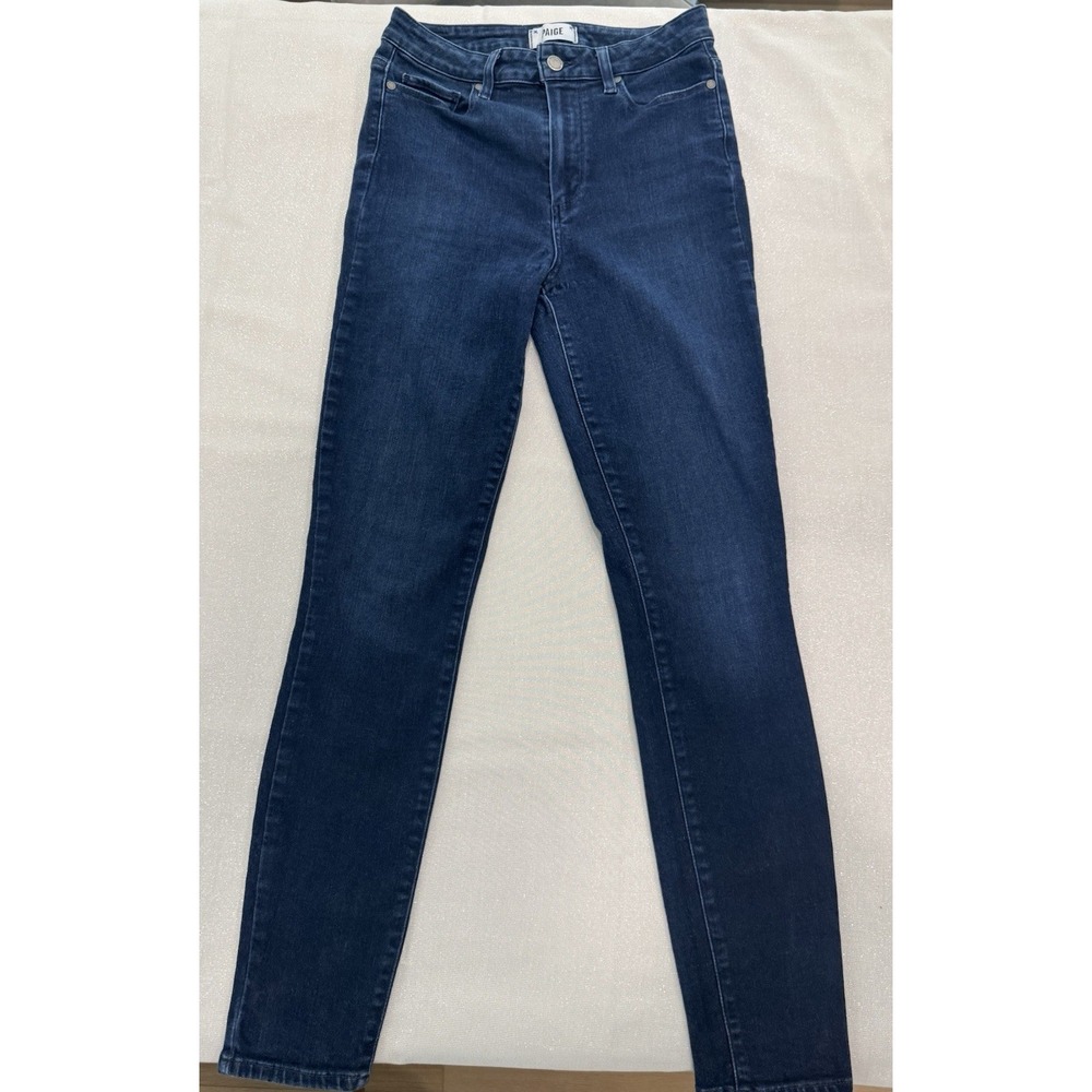 Paige Jeans Dark‎ Blue Margot Ultra Skinny Stretch Denim Women's Size 28